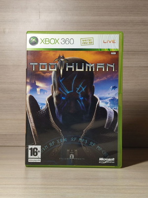 Too Human Xbox 360 game like new, English version