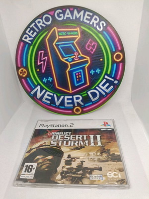 Conflict Desert Storm II Promo for Sony PS2 like new