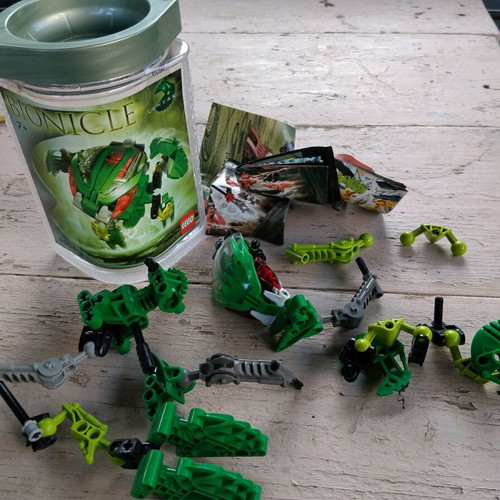 Bionicle Lego Technic collectible figures used, large pack (2001-2004)