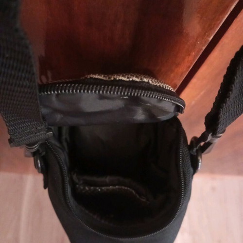 BlueSky camera carrying bag like new, black with gray detail