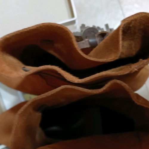 ACBC women's brown boots size 37 like new mid-calf