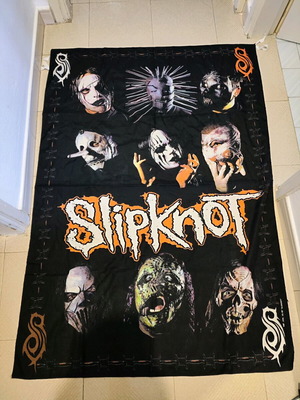 Large Slipknot flag with hat 137cmx95cm new