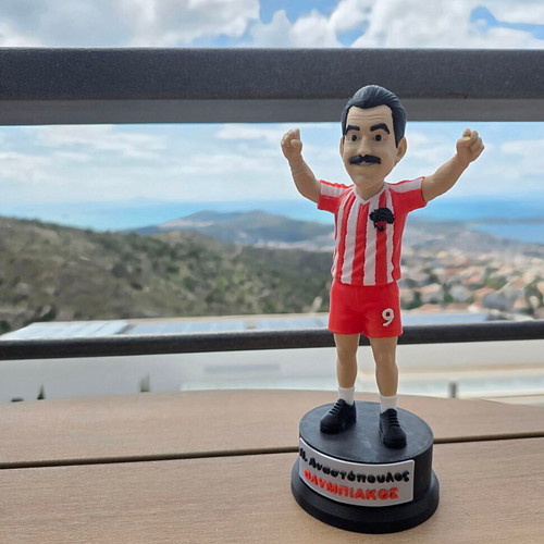 Anastopoulos 3D printed figure, Olympiakos