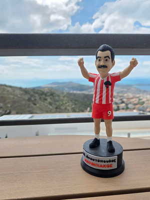 Anastopoulos 3D printed figure, Olympiakos