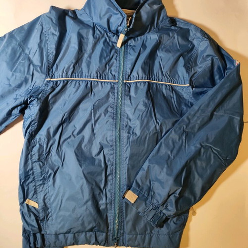 Argus windbreaker jacket used, size S, turquoise