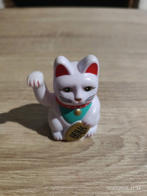 Щастлива китайска котка!