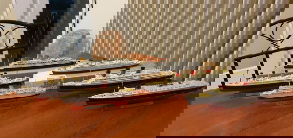 Collection of metal ship models / Συλλογή από μεταλλικά πλοία