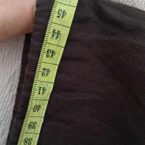 Max & Co skirt like new, A-line, 100% linen, brown, size L