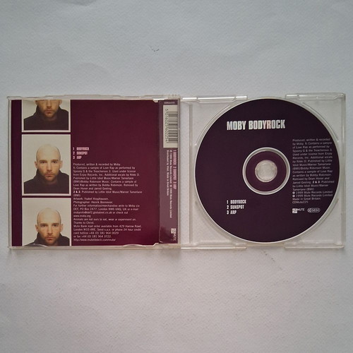 Moby Bodyrock CD single used, electronic