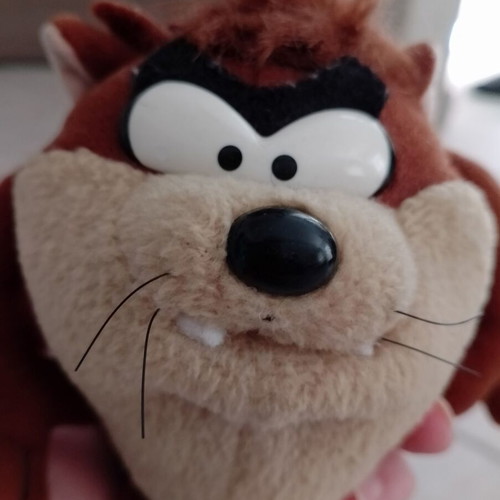 Taz Tasmanian Devil plush toy 15cm used