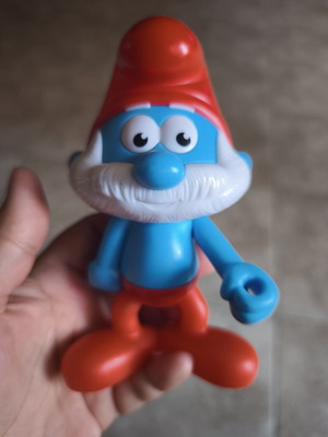 Peyo Smurfs Papa Smurf figure like new, 2016, 13cm