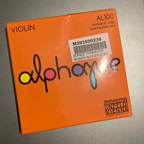 Violin strings 4/4 Thomastik Alphayue new set