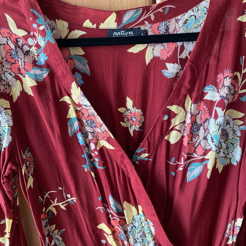Natura of Portugal floral one-piece new, size L