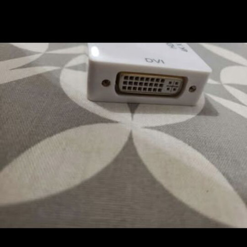 Macbook Mac display port dp to hdmi vga dvi adaptor like new