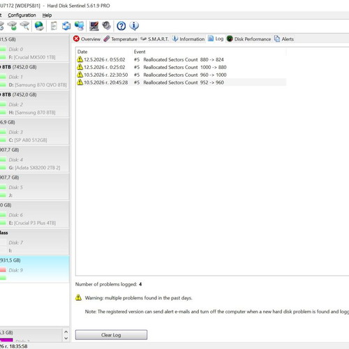 Seagate FireCuda Compute ST1000LX015 1TB 2.5 inch HDD used