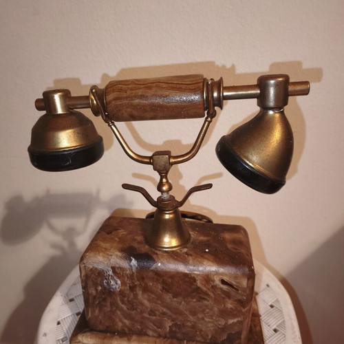 Vintage decorative old telephone