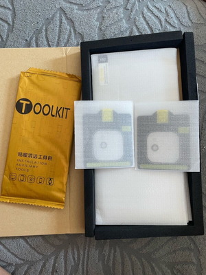 Screen and camera protectors for iPhone 12, pack of 2+2