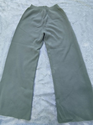 Women's sweatpants used, turquoise, size M or L with wide legs