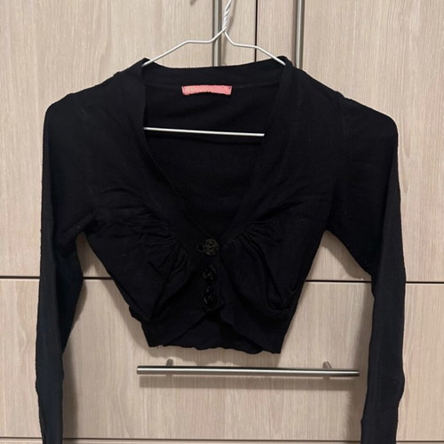 Bsb dress medium and bolero small like new, black and gold