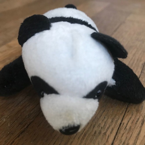Panda bear pin new, plush, children's decorative
