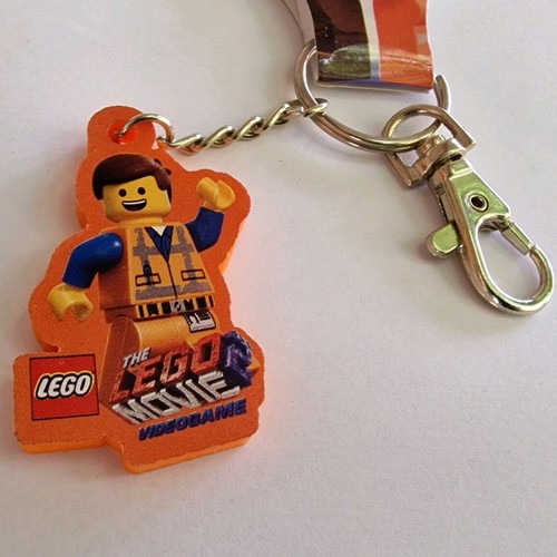 Lego collectible keychain new