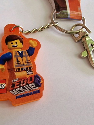 Lego collectible keychain new