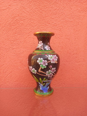 Cloisonné vase