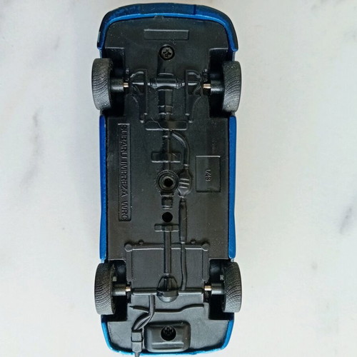 Subaru Impreza WRC toy car used, metal and plastic