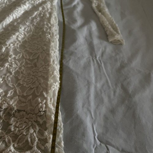 Jennyfer white lace tight dress size XS