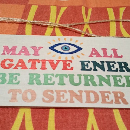 Welcome sign new, wood, 10x20 cm