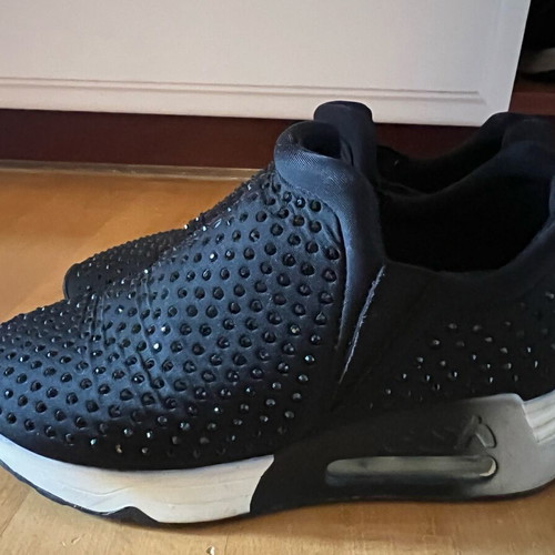 Ash women's sneakers like new, black with stones