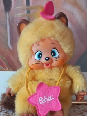 Bira Plush Cat used from Lalabel 80s Magical Girl Anime