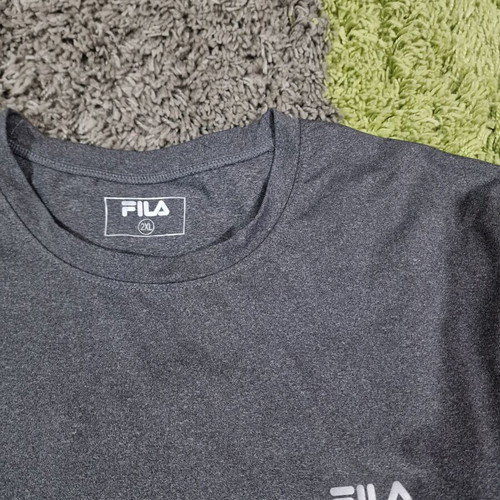 Fila men's grey t-shirt new, size XL/2XL