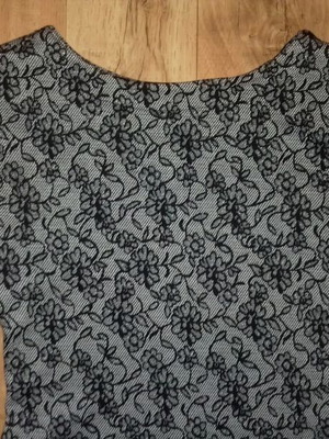 Zara dress M sleeveless winter mid-season like new, black gray