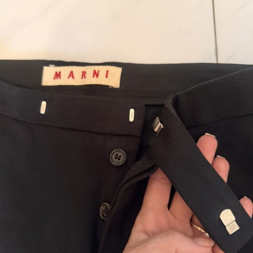 Marni suit pants new, size XS/S, black