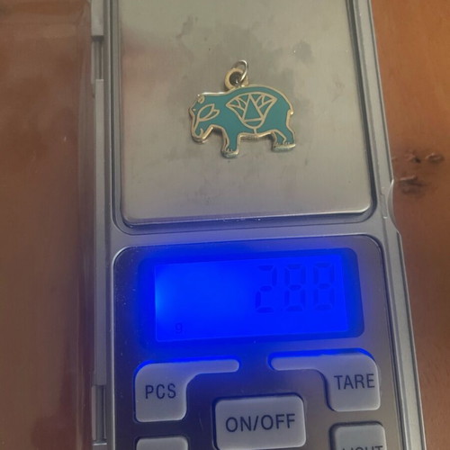 Hippopotamus pendant archaeform like new
