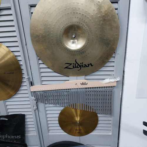 Zildjian Planet Z Ride 20" Reverse Type cymbal used with splash-crash Turkey 14"