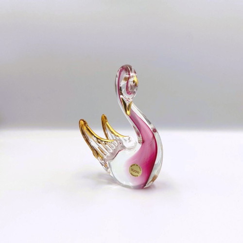 Murano Swan used with sticker