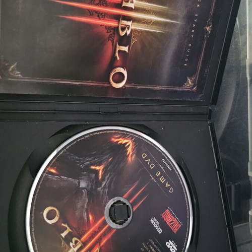 Diablo 3 PC case used, excellent condition