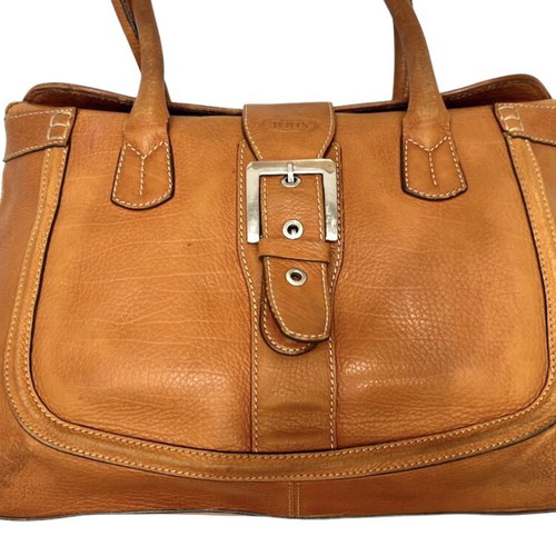 Tod's brown leather shoulder bag