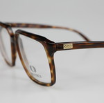 Valtottica Vintage 80s Eyeglasses new, brown tortoise large
