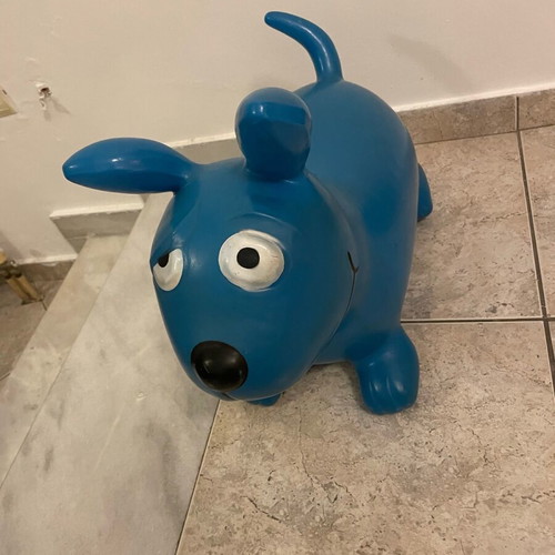 Hop Hop BS-TOYS Blue Dog Used