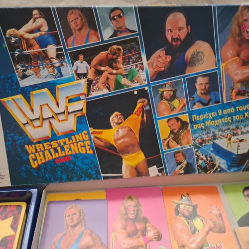 Wrestling Challenge Board Game El Greco 1991 like new