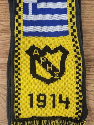 Aris Thessaloniki collectible scarf like new