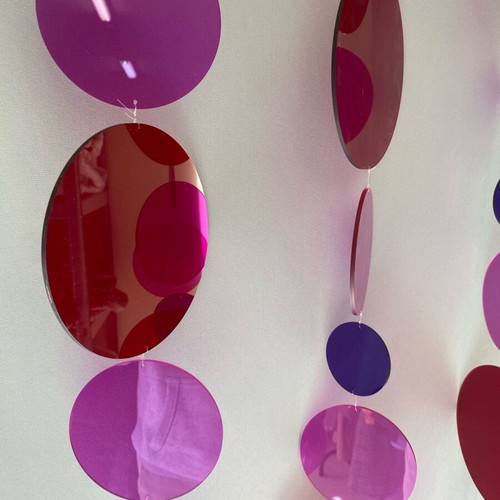 Plexiglass decorative circles new, pack of 13 pieces