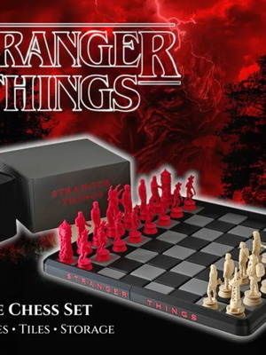 Stranger Things 3D Printed Chess Pieces Set