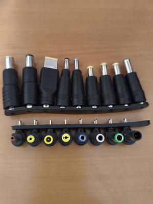 Universal Laptop Charger Adapter Set 17 Pieces like new