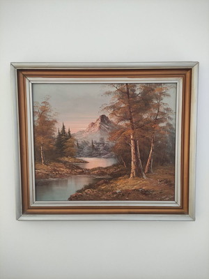 Painting used 75cm x 65cm with frame