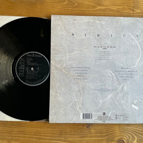 Clannad Sirius vinyl record used, folk