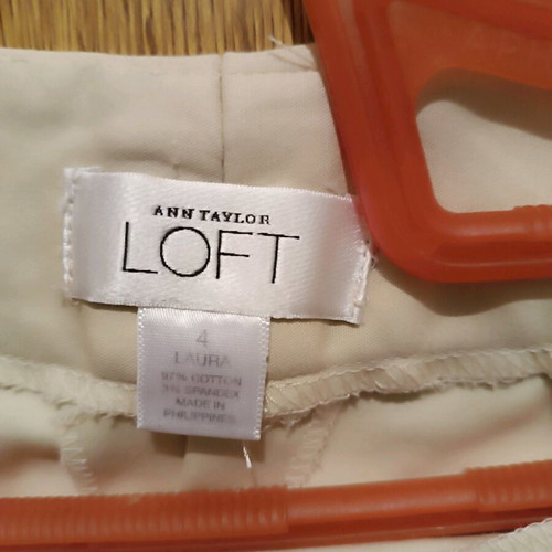 Loft Zakhari Pants straight fit like new, beige